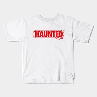 Haunted Old School Kids T-Shirt